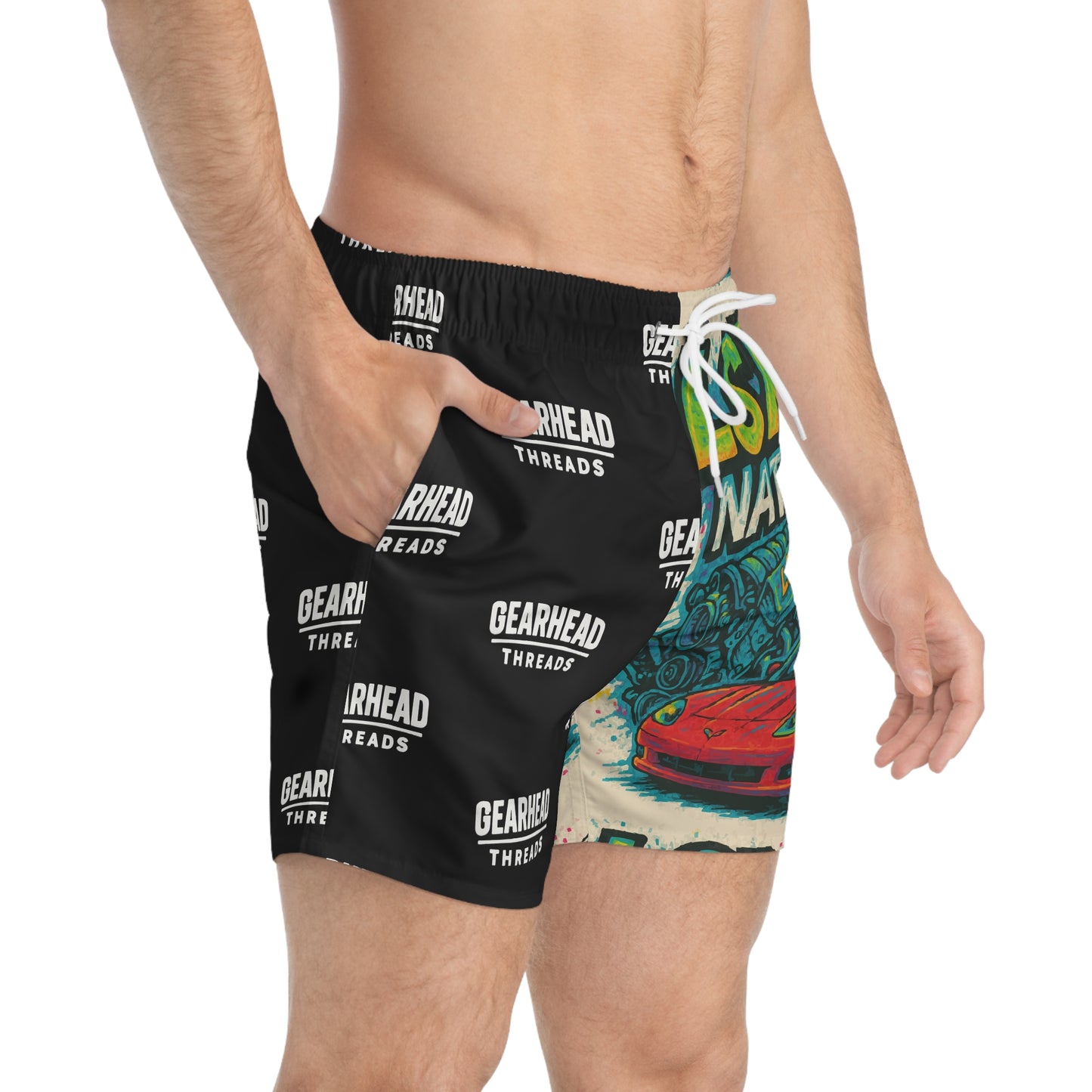 GearHeads Threads LSX Nation Swim Trunks