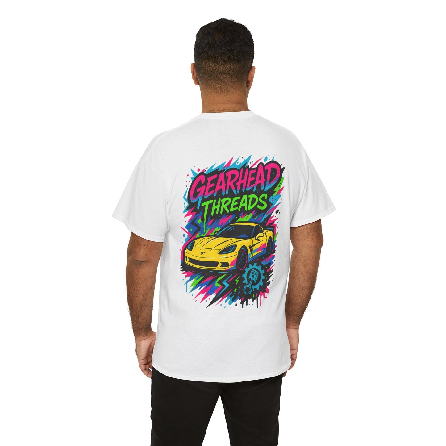 GearHead Threads Graffiti Colored C6Tshirt