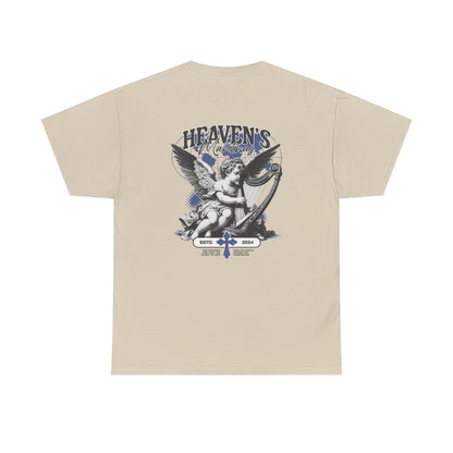 Heaven's Cherub Graphic Tee — Angel Vintage Streetwear T-Shirt