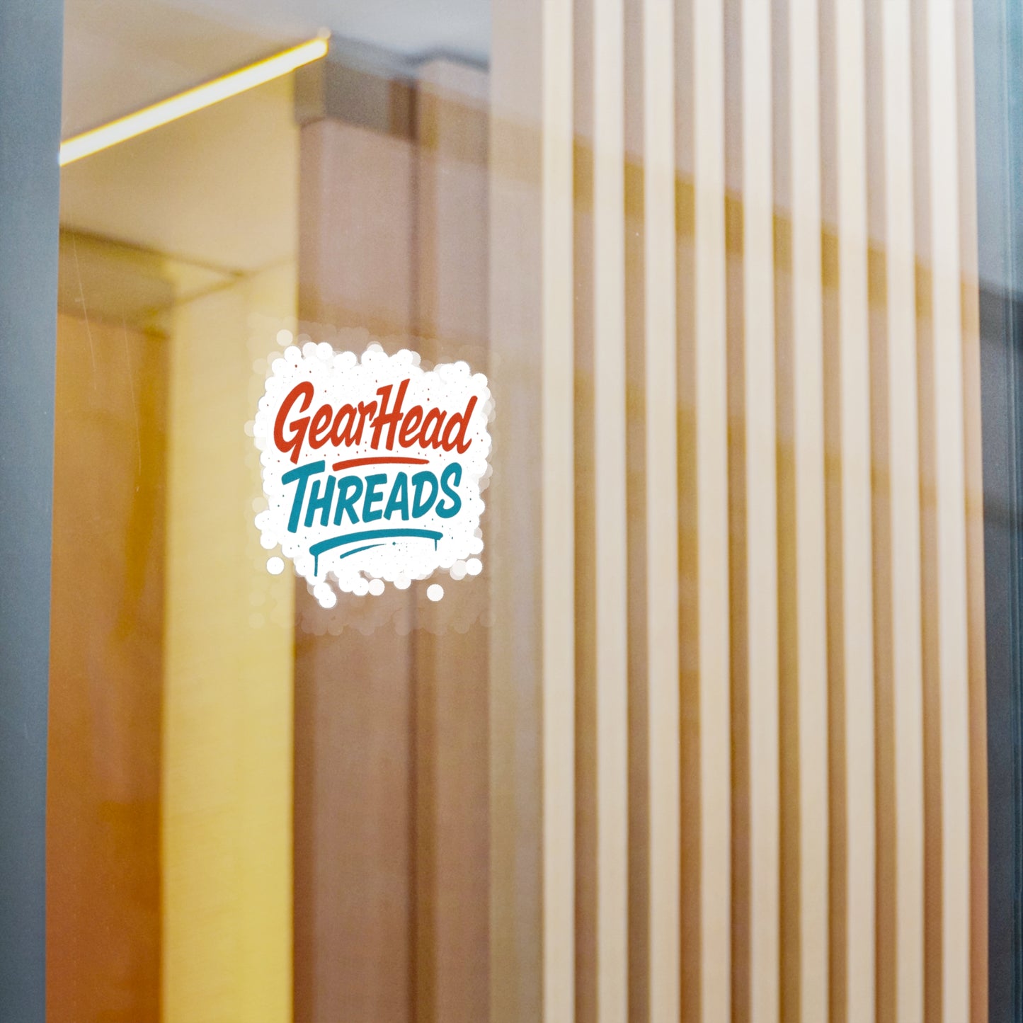 GearHead Threads Sticker
