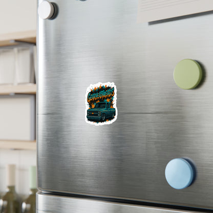 GearHead Threads Lowered Chevy Sticker