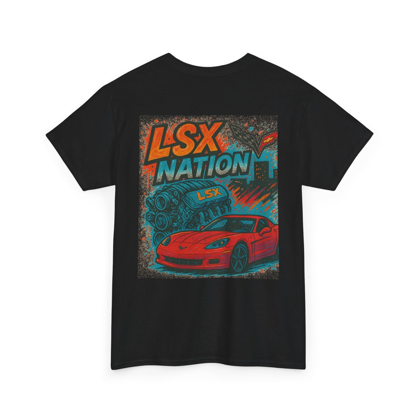 GearHead Threads C6 LSX Nation Tshirt