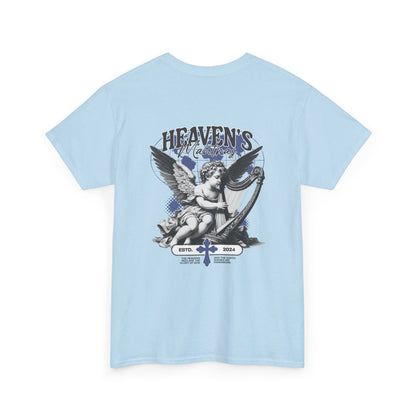 Heaven's Cherub Graphic Tee — Angel Vintage Streetwear T-Shirt