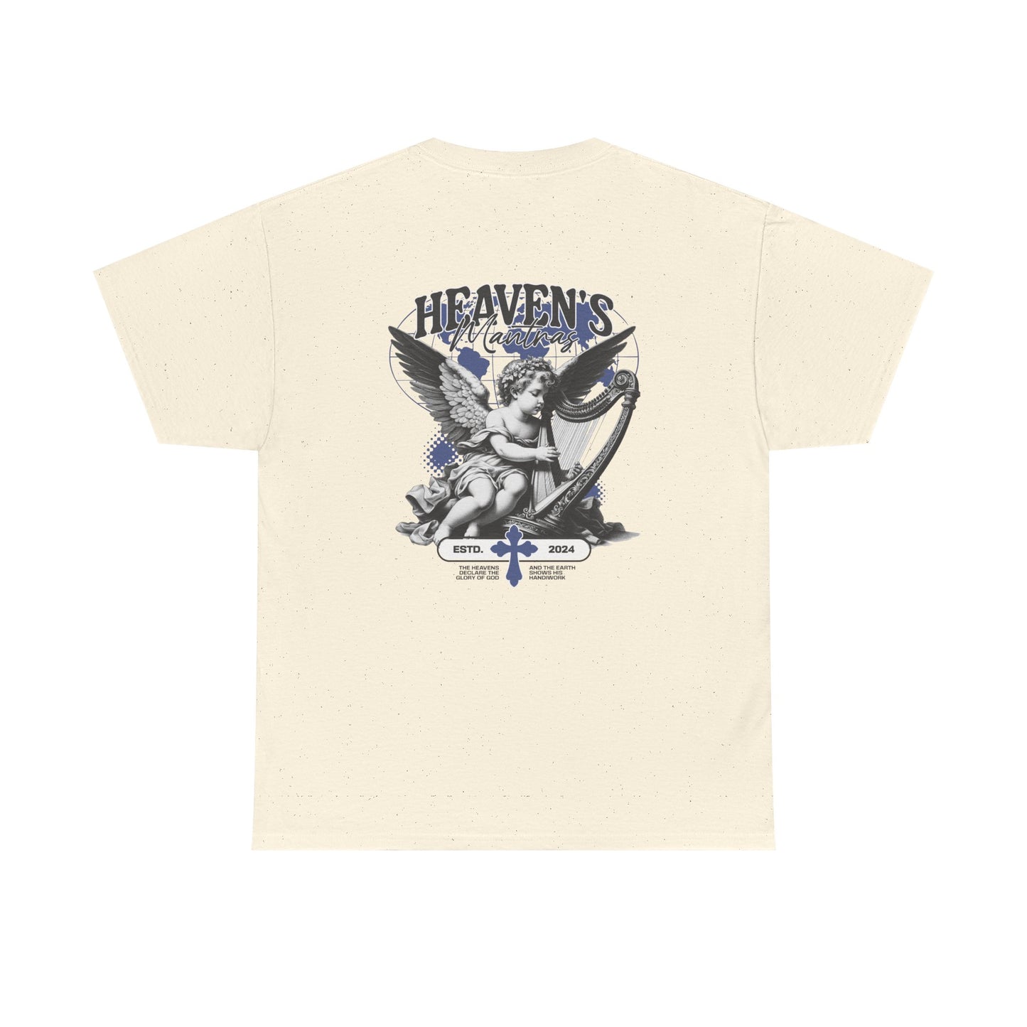 Heaven's Cherub Graphic Tee — Angel Vintage Streetwear T-Shirt
