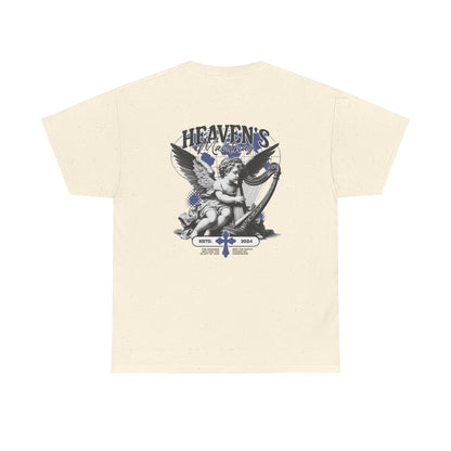 Heaven's Cherub Graphic Tee — Angel Vintage Streetwear T-Shirt