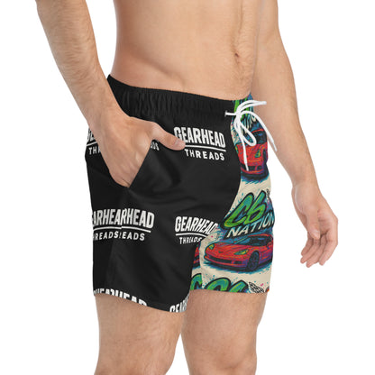 GearHead Threads C6 Nation Swim Trunks