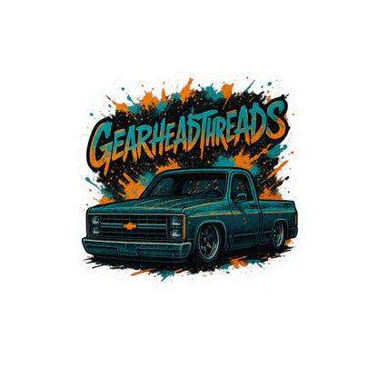 GearHead Threads Lowered Chevy Sticker