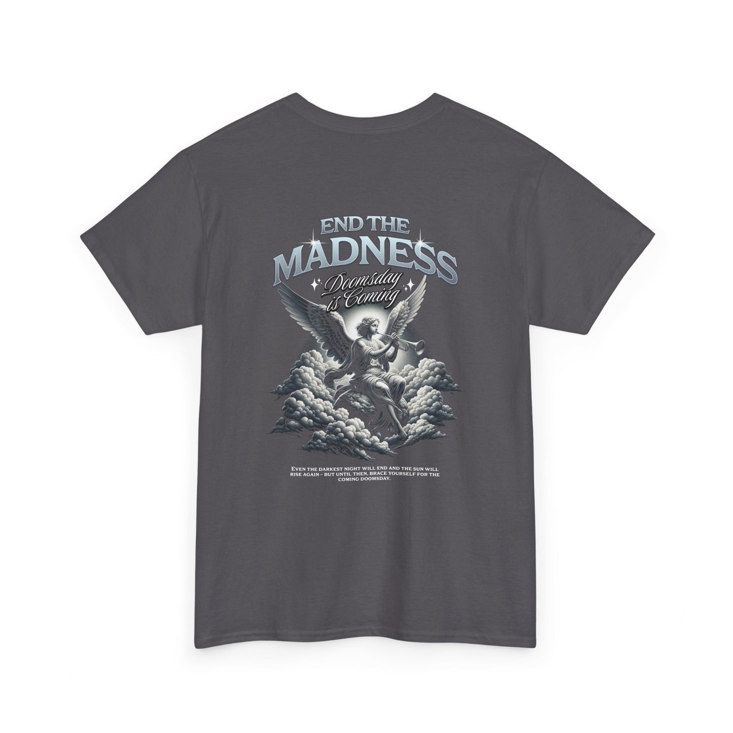 End The Madness Tee — Angel Graphic Vintage Rock T-Shirt