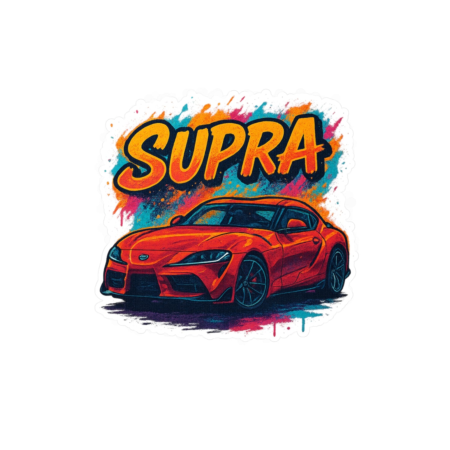 GearHead Threads Supra Sticker