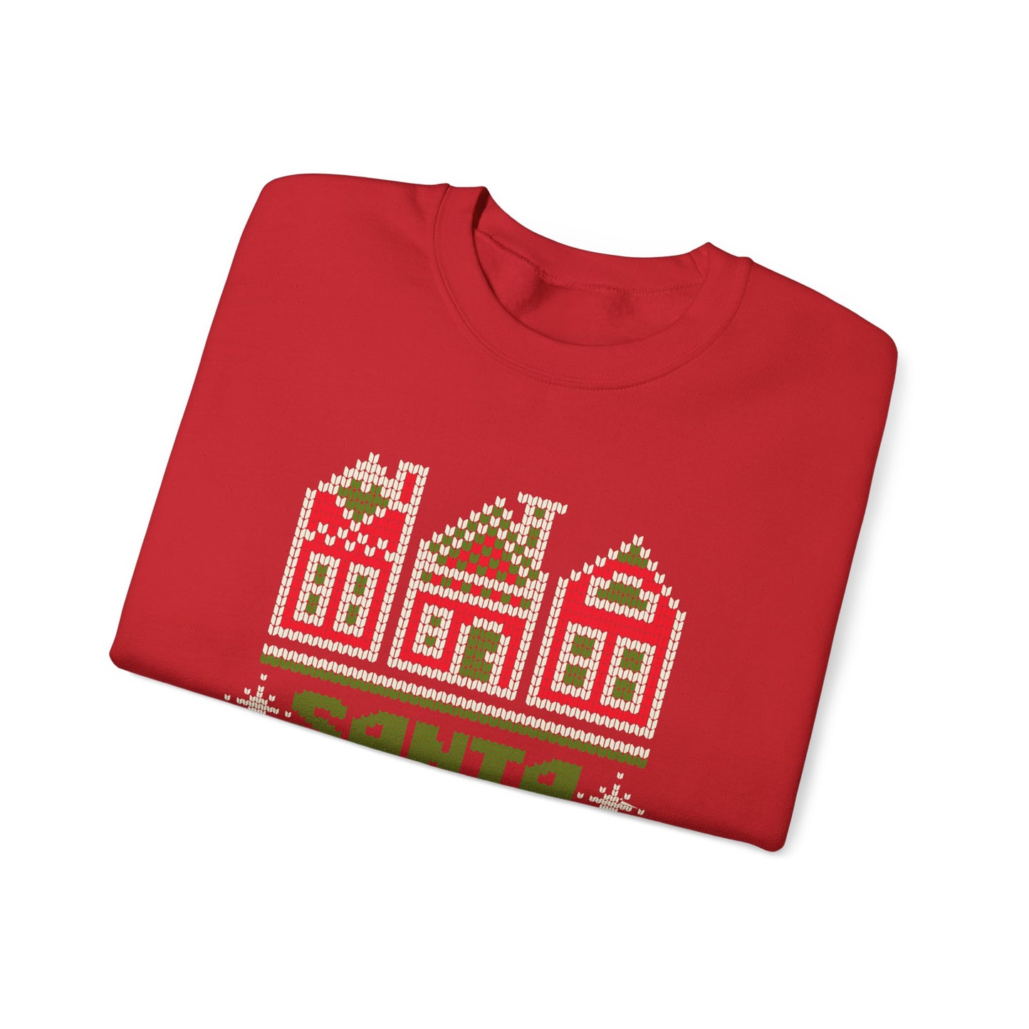 'Santa Bring Wine' Festive Holiday Crewneck