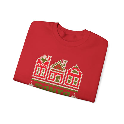 'Santa Bring Wine' Festive Holiday Crewneck
