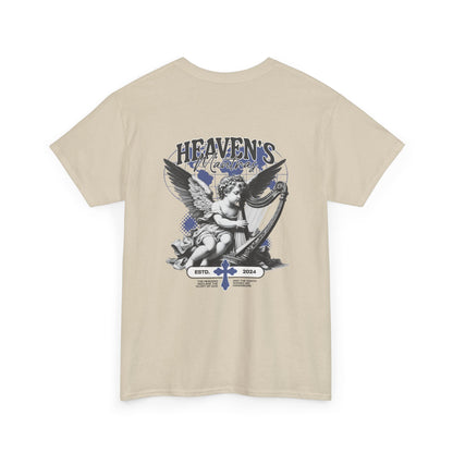 Heaven's Cherub Graphic Tee — Angel Vintage Streetwear T-Shirt