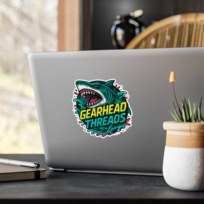 GearHead Threads Shark Sticker