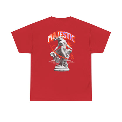 Majestic Statue Graphic Tee — 'Majestic' Retro Sculpture Streetwear T-Shirt