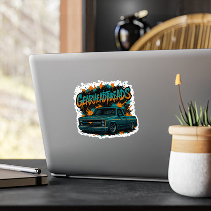 GearHead Threads Lowered Chevy Sticker