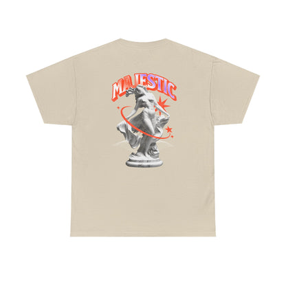 Majestic Statue Graphic Tee — 'Majestic' Retro Sculpture Streetwear T-Shirt