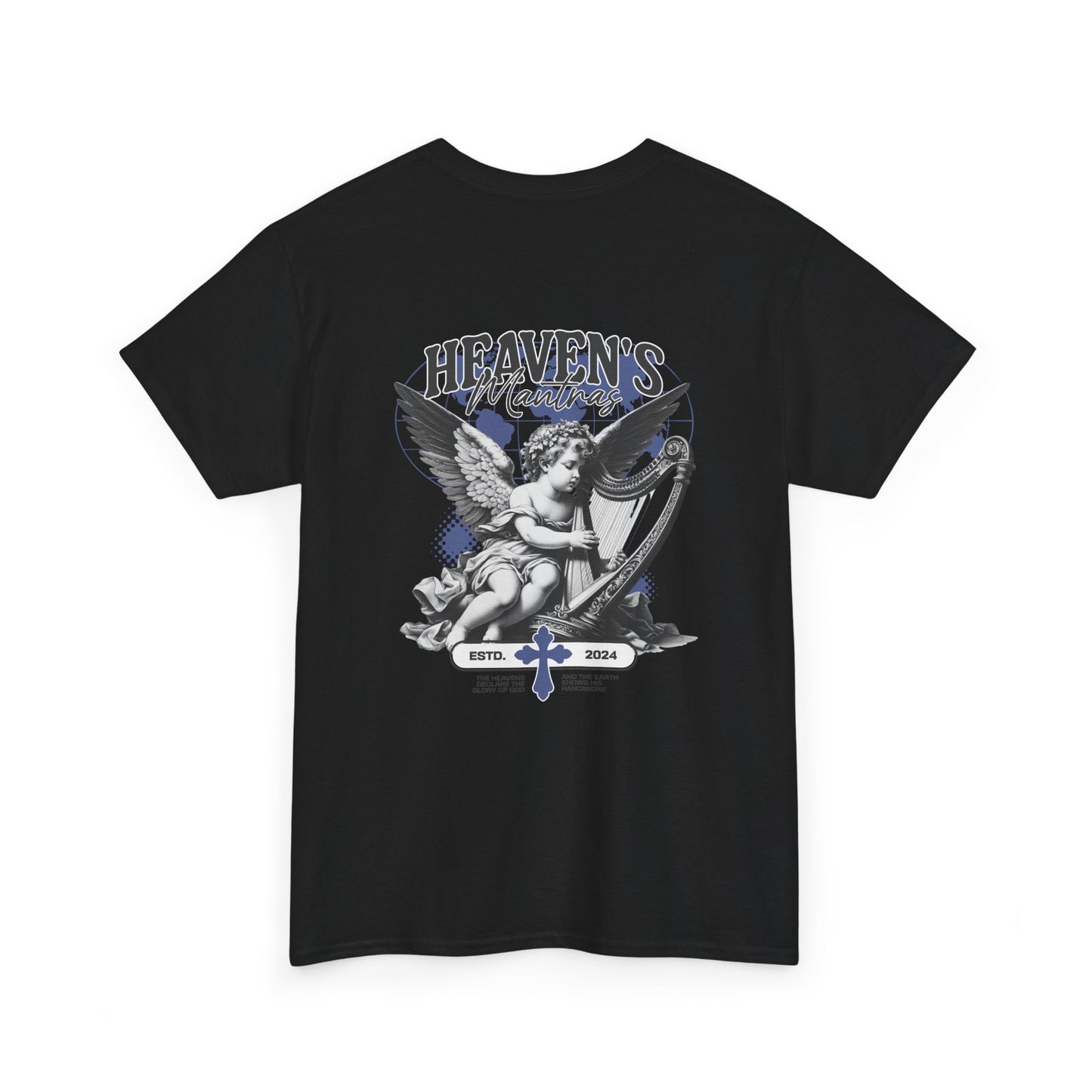 Heaven's Cherub Graphic Tee — Angel Vintage Streetwear T-Shirt