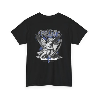 Heaven's Cherub Graphic Tee — Angel Vintage Streetwear T-Shirt