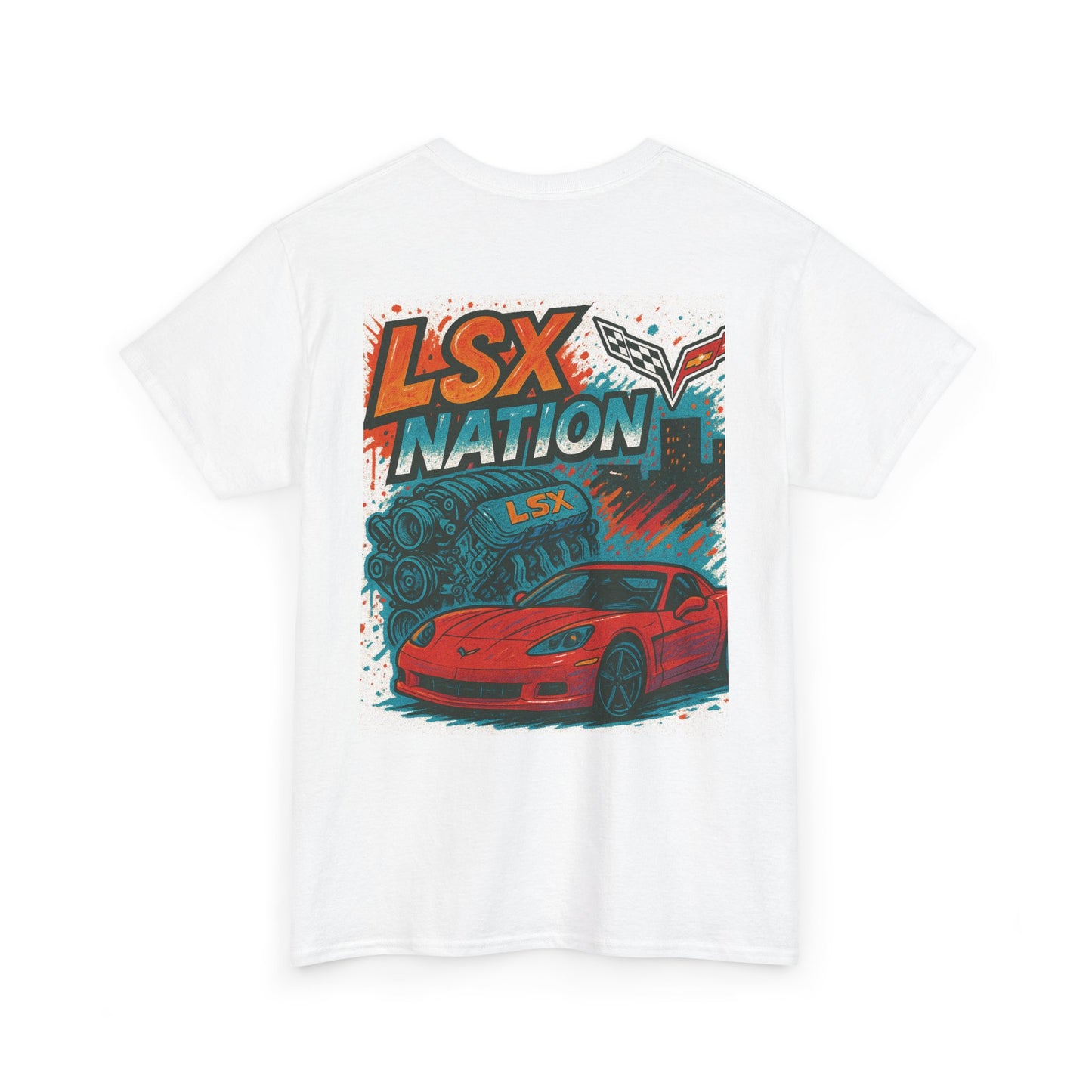 GearHead Threads C6 LSX Nation Tshirt