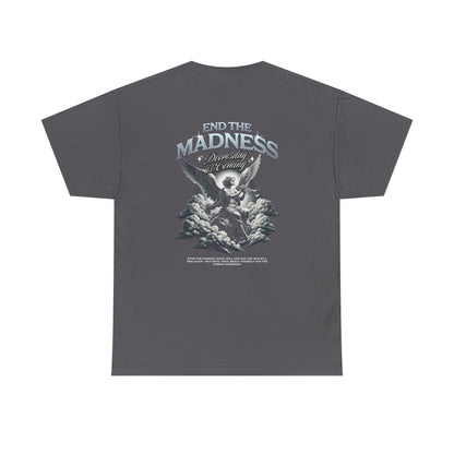 End The Madness Tee — Angel Graphic Vintage Rock T-Shirt