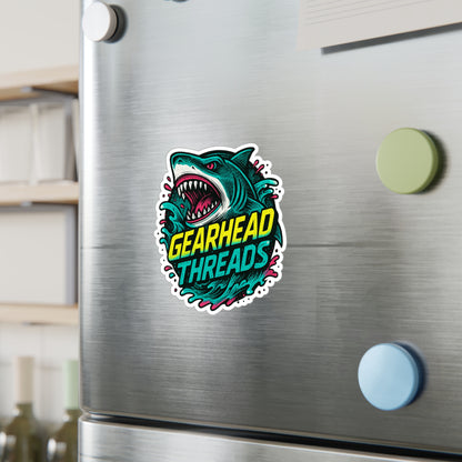 GearHead Threads Shark Sticker