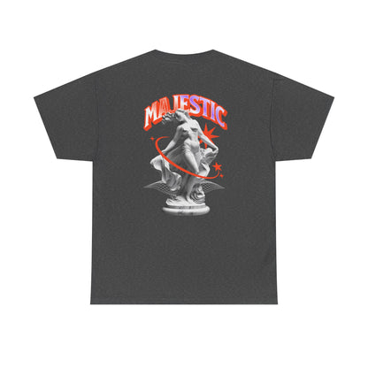 Majestic Statue Graphic Tee — 'Majestic' Retro Sculpture Streetwear T-Shirt