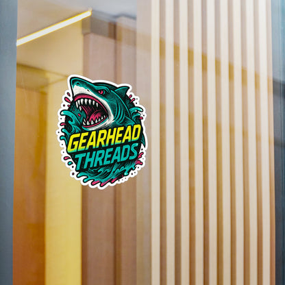 GearHead Threads Shark Sticker
