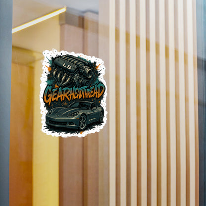 GearHead Threads Corvette Sticker