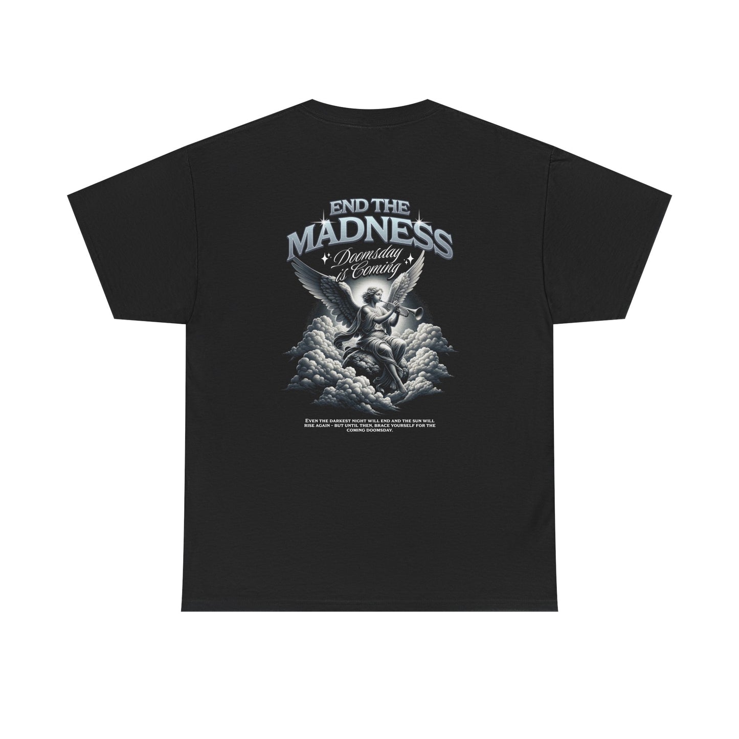 End The Madness Tee — Angel Graphic Vintage Rock T-Shirt