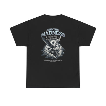 End The Madness Tee — Angel Graphic Vintage Rock T-Shirt
