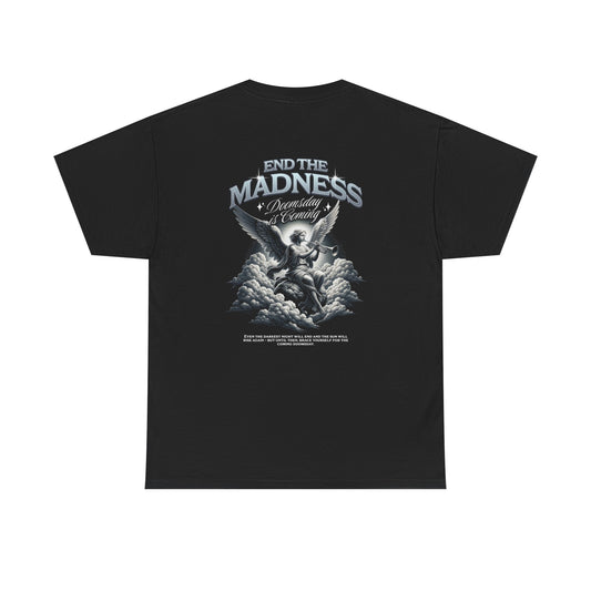 End The Madness Tee — Angel Graphic Vintage Rock T-Shirt