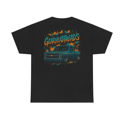 GearHead Threads Lowered Chevy Truck Tshirt
