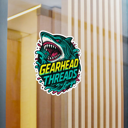 GearHead Threads Shark Sticker