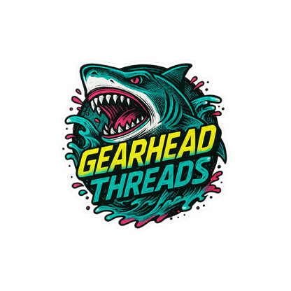 GearHead Threads Shark Sticker