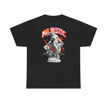 Majestic Statue Graphic Tee — 'Majestic' Retro Sculpture Streetwear T-Shirt