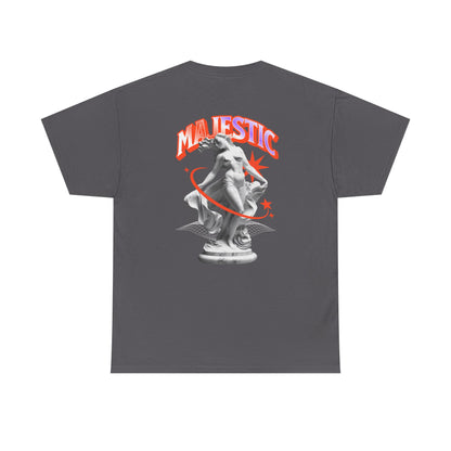 Majestic Statue Graphic Tee — 'Majestic' Retro Sculpture Streetwear T-Shirt