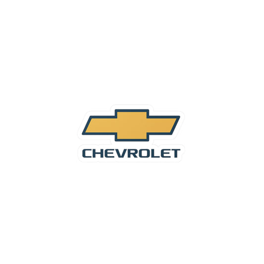 GearHead Threads Chevrolet Sticker