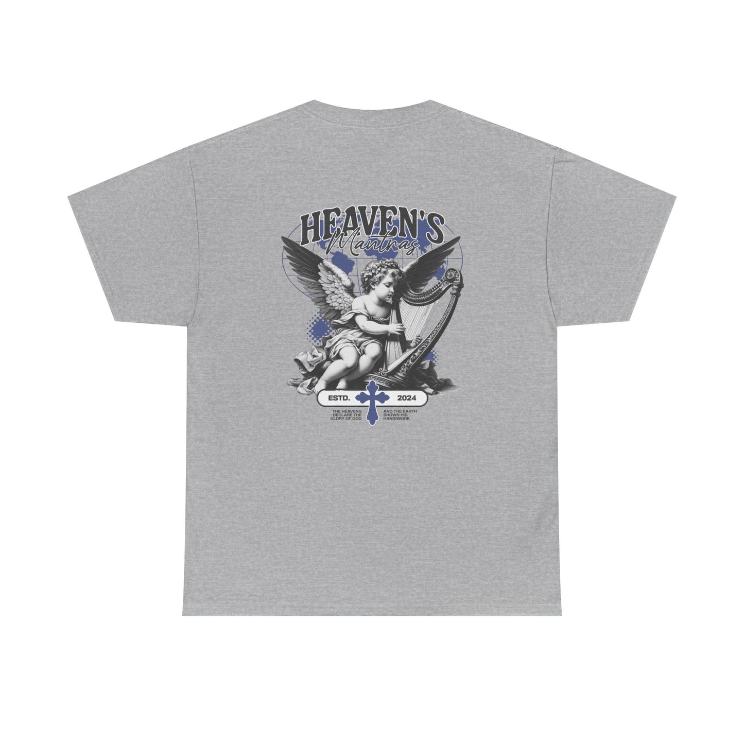 Heaven's Cherub Graphic Tee — Angel Vintage Streetwear T-Shirt