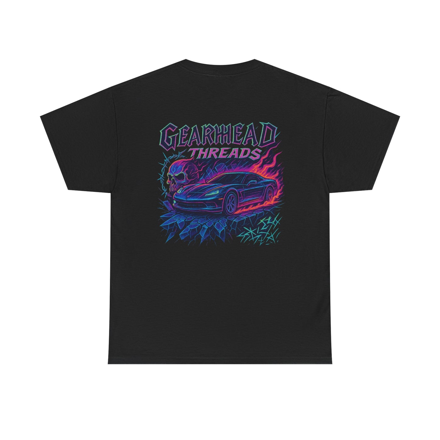 GearHead Threads C6 Retro Tshirt