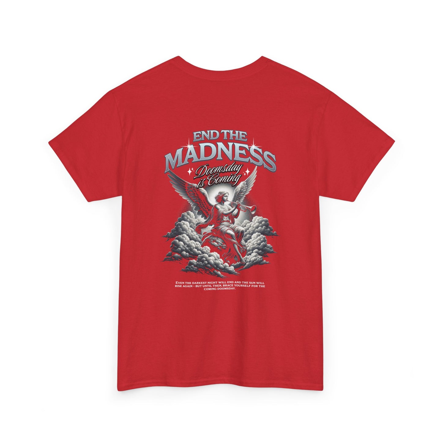 End The Madness Tee — Angel Graphic Vintage Rock T-Shirt