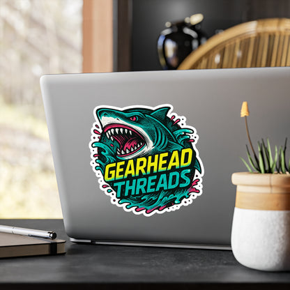 GearHead Threads Shark Sticker
