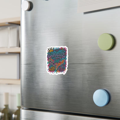 GearHead Threads Corvette Graphic Sticker