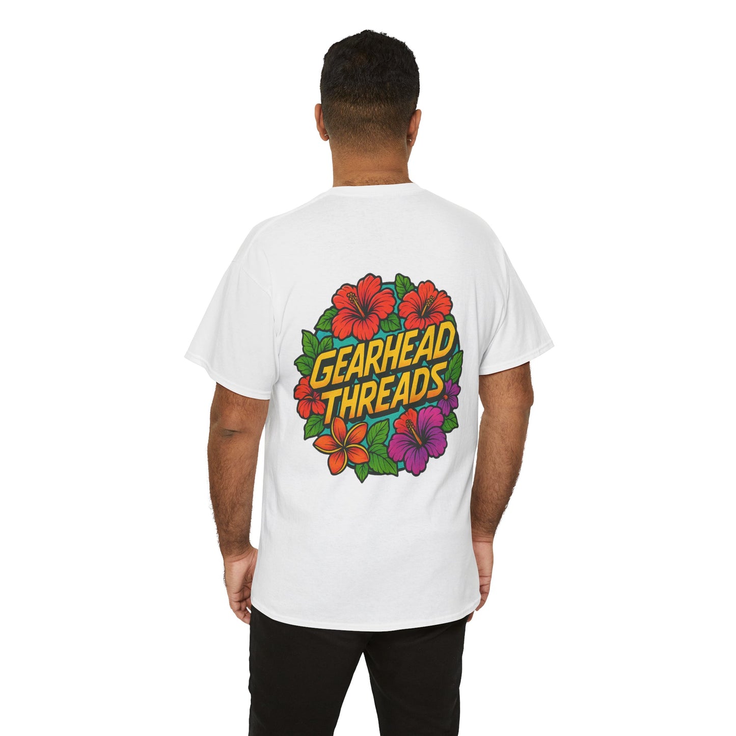 GearHead Threads Floral Tshirt