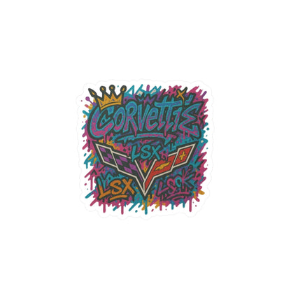 GearHead Threads Corvette Graphic Sticker