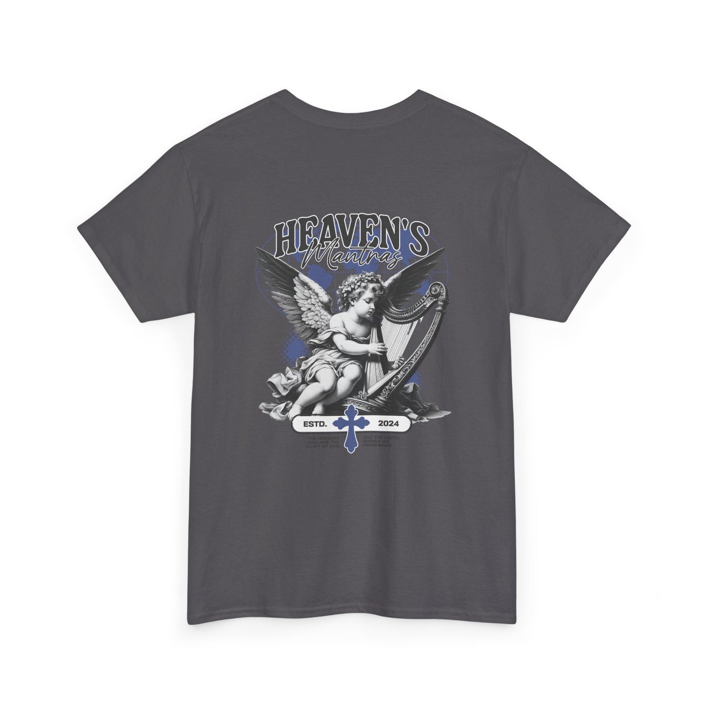 Heaven's Cherub Graphic Tee — Angel Vintage Streetwear T-Shirt