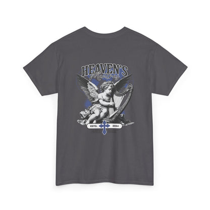 Heaven's Cherub Graphic Tee — Angel Vintage Streetwear T-Shirt