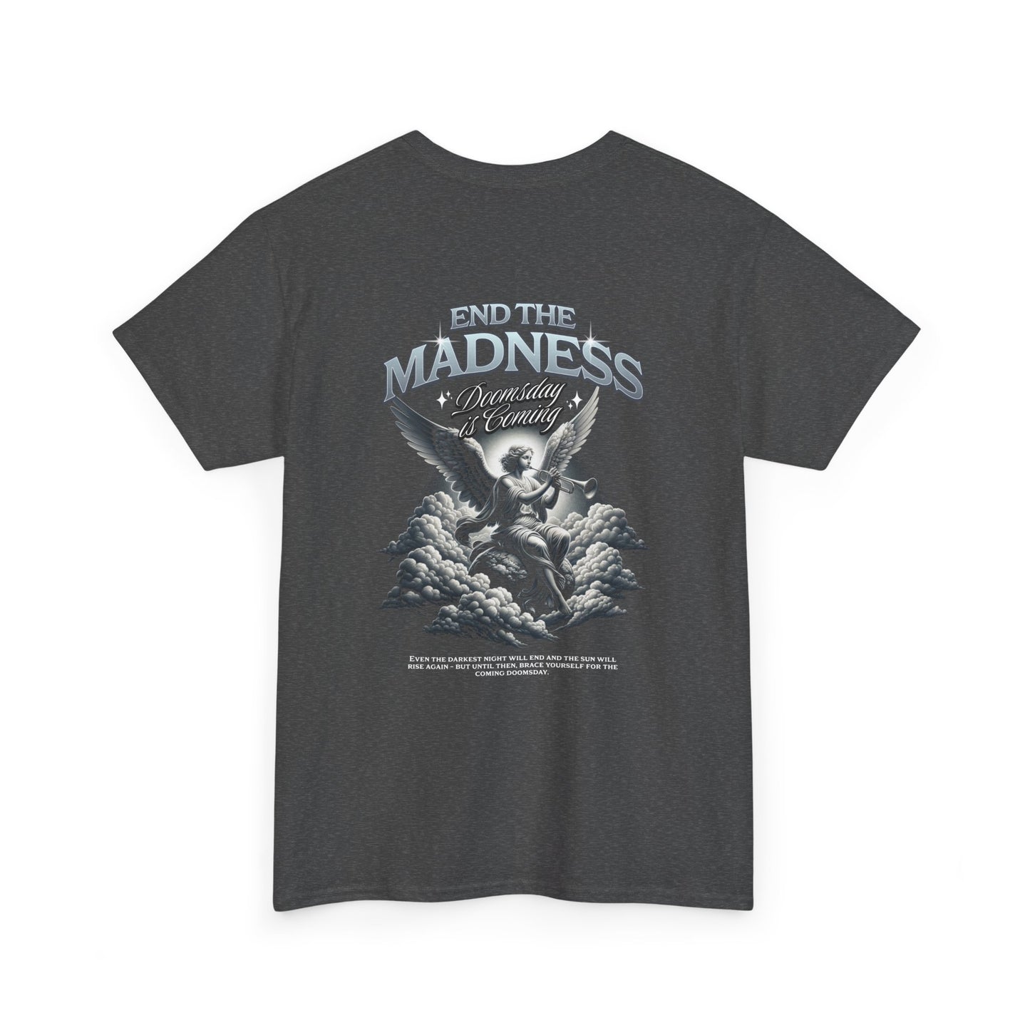 End The Madness Tee — Angel Graphic Vintage Rock T-Shirt