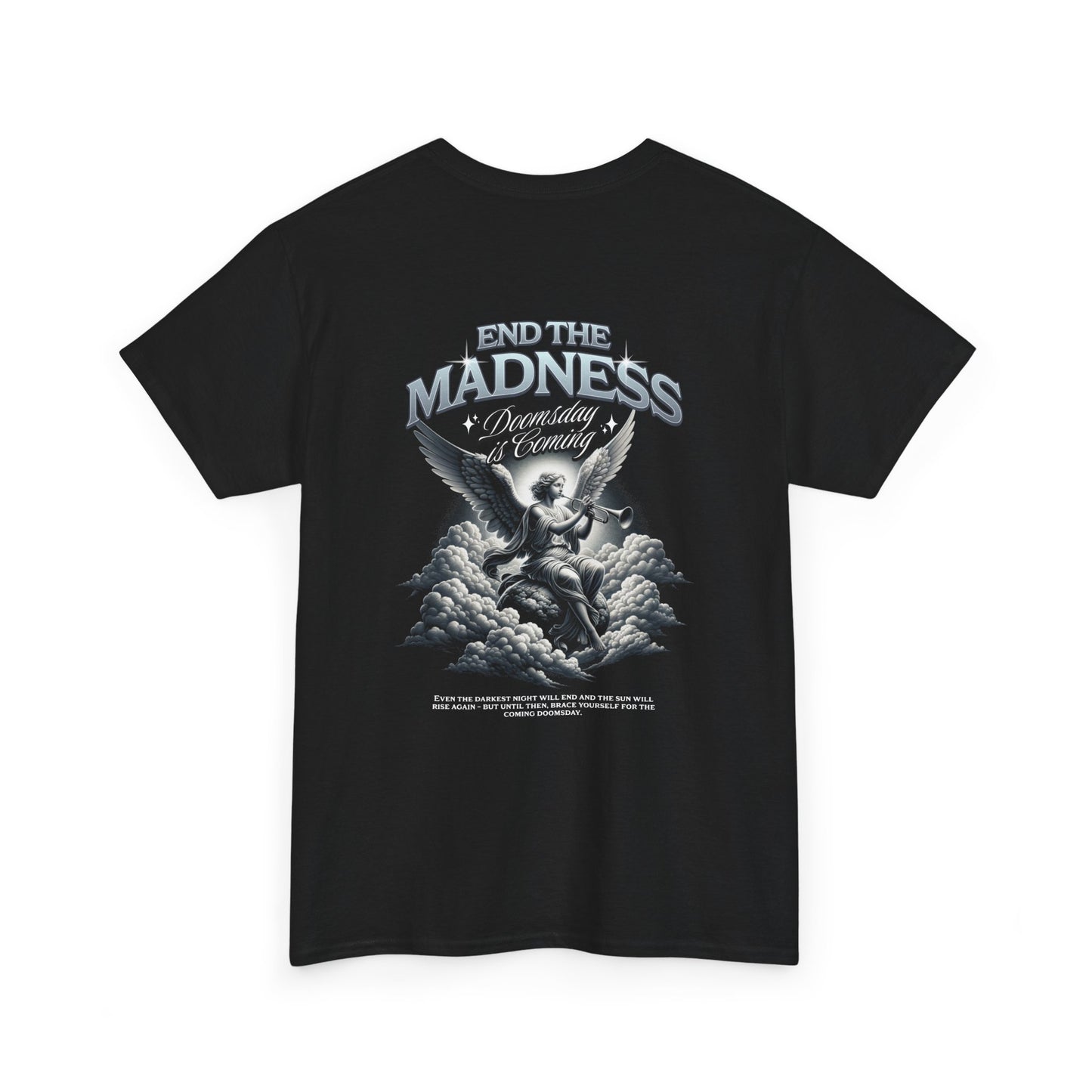 End The Madness Tee — Angel Graphic Vintage Rock T-Shirt