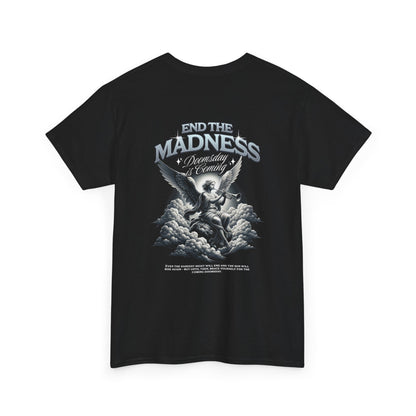 End The Madness Tee — Angel Graphic Vintage Rock T-Shirt