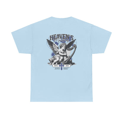 Heaven's Cherub Graphic Tee — Angel Vintage Streetwear T-Shirt